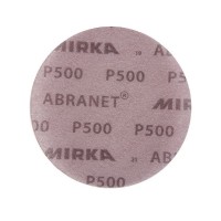 Диск шлифовальный Mirka Abranet d125 мм P500 на липучку сетчатая основа (5 шт.)