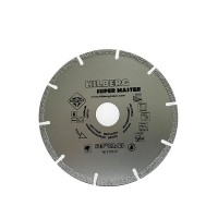 Диск алмазный по металлу Hilberg 125x22,2x1,7 мм сегментный сухой рез
