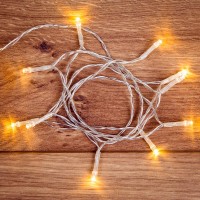 Гирлянда светодиодная Neon-Night Универсальная 10 LED свечение мультиколор 1,2 м (303-073)