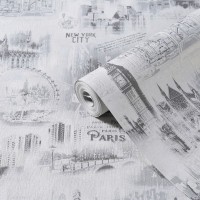 Обои бумажные Саратовские обои Moda Interio С6 Д589-06 (0,53х10 м)