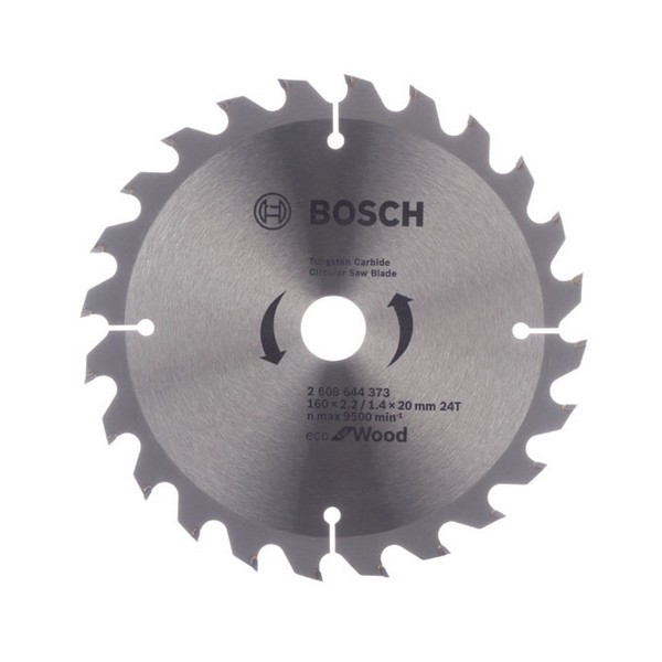 Диск пильный по дереву Bosch Spedline ECO (2608644373) 160х16/20х2,2 мм 24 зуба