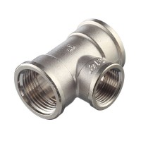 Тройник переходный Stout (SFT-0022-001341) 1 ВР(г) х 3/4 ВР(г) х 1 ВР(г) латунный