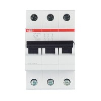 Автоматический выключатель ABB SH203L (2CDS243001R0164) 3P 16А тип C 4,5 кА 400 В на DIN-рейку