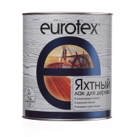 Лак алкидно-уретановый яхтный Eurotex бесцветный 2 л полуматовый