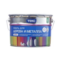 Эмаль алкидная Текс Профи основа А полуматовая 9 л