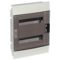 Щит распределительный встраиваемый ABB Mistral41 пластиковый IP41 435х320х107 мм 24 модуля
