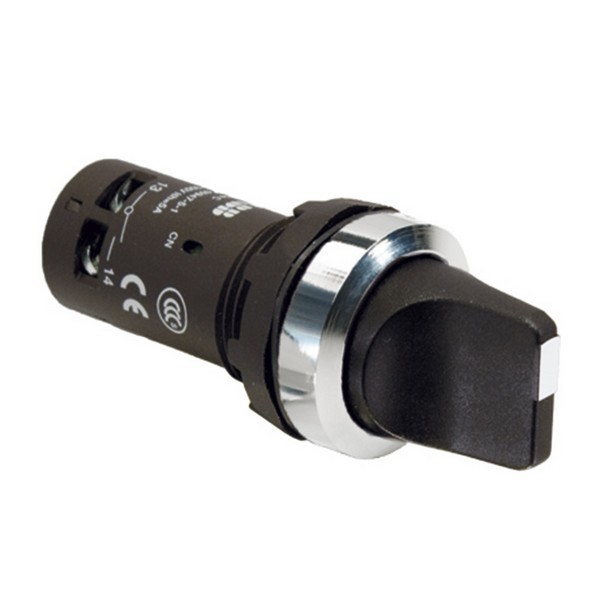 Переключатель ABB C3SS1-30B-20 (1SFA619210R3026) 220 В 2НО черный с фиксацией