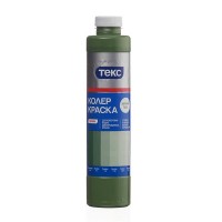 Колер краска Текс Профи зеленая №14 0,75 л