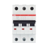 Автоматический выключатель ABB S203 (2CDS253001R0204) 3P 20А тип C 6 кА 400 В на DIN-рейку