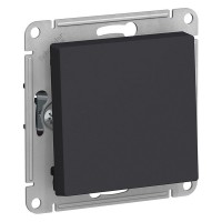 Переключатель Schneider Electric Atlas Design ATN001071 одноклавишный перекрестный скрытая установка карбон