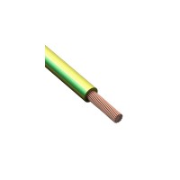 Провод Конкорд ПуГВ (ПВ3) 1x4 желто-зеленый (100 м)