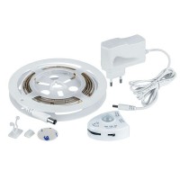 Лента светодиодная SMD 3528 Navigator 3000К теплый белый свет 3 Вт 100-240 В 1,2 м с датчиком движения комплект