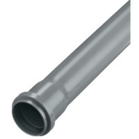 Труба канализационная Ostendorf d50x1000 мм пластиковая для внутренней канализации