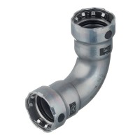 Угол Viega Megapress SC-Contur (694524) 90° 3/4" DN20 пресс нелегированная оцинкованная сталь
