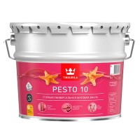 Эмаль алкидная Tikkurila Pesto 10 основа A матовая 9 л