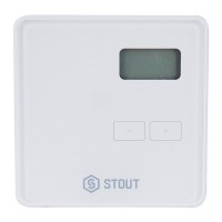 Термостат двухпозиционный Stout ST-294v1 (STE-0101-029411) комнатный проводной