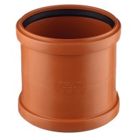 Муфта Pro Aqua Terra d160 мм пластиковая для наружной канализации