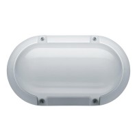 Светильник светодиодный накладной Navigator NBL 208х120х74 мм 8 Вт 200-240 В 4000К естественный белый свет IP65 овальный белый с влагозащитой