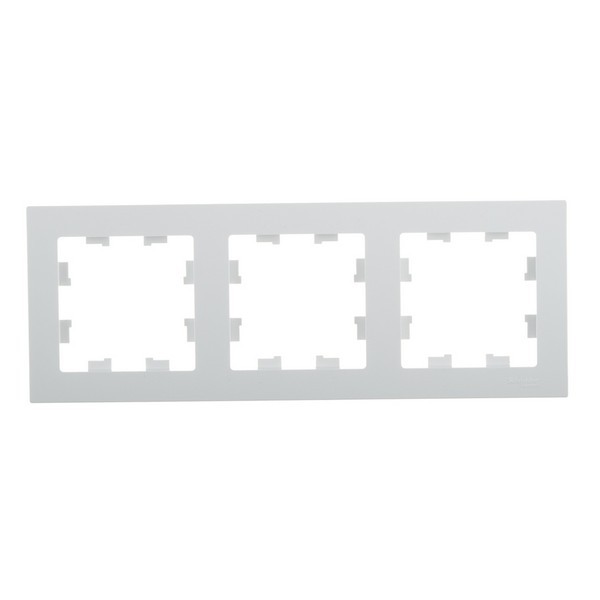 Рамка Schneider Electric Atlas Design ATN000103 трехместная универсальная белая