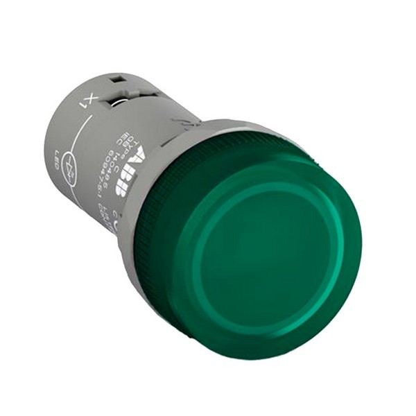 Лампа сигнальная ABB CL2-502G (1SFA619403R5022) 24 В тип AC/DС зеленая