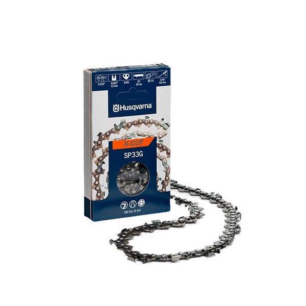 Цепь Husqvarna (5816431-64) 15" шаг 0.325" паз 1,3 мм 64 звена