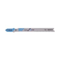 Пилки для лобзика Bosch T118A (2608631013) по металлу L67 мм прямой рез (5 шт.)