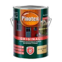 Антисептик Pinotex Original декоративный для дерева белый основа BW 2,7 л