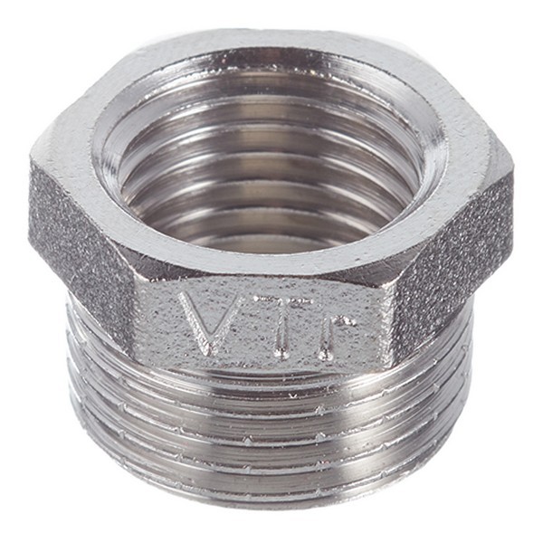 Футорка VALTEC (VTr.581.N.0302) 3/8 НР(ш) x1/4 ВР(г) латунная