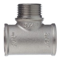 Тройник VALTEC (VTr.132.N.0005) 3/4 ВР(г) х 3/4 НР(ш) х 3/4 ВР(г) латунный