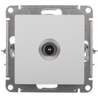 Розетка телевизионная Schneider Electric Atlas Design ATN000191 оконечная TV скрытая установка белая