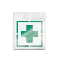 Трафарет Аптечка первой медицинской помощи 20х20 см