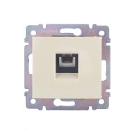 Розетка телефонная Legrand Valena 695622 скрытая установка слоновая кость один модуль RJ11