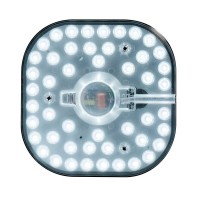 Модуль светодиодный накладной для светильника Apeyron (02-32) 160х160х30 мм 24 Вт 220 В 2700К теплый свет IP20 белый встроенный драйвер на магнитах