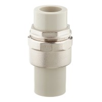 Муфта полипропиленовая FV-PLAST (224040) 40 мм серая