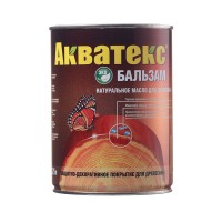 Масло Акватекс Бальзам для дерева дуб 0,75 л