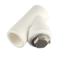Фильтр полипропиленовый VALTEC (VTp.786.0.032) косой 32 мм В/В сетчатый