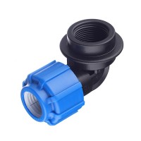 Угол ПНД Tebo компрессионный переходной 20х3/4 ВР(г)