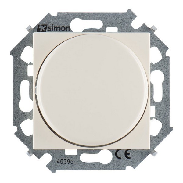 Диммер Simon 15 1591796-031 скрытая установка слоновая кость 5-215 Вт поворотный