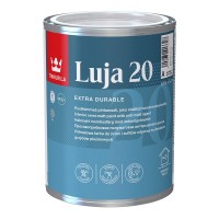 Краска водно-дисперсионная Tikkurila Luja 20 Puolihimmea моющаяся белая основа А 0,9 л