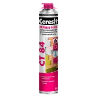 Клей для пенополистирола и минеральной ваты профессиональный Ceresit CT 84 Express Plus 850 мл
