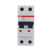 Автоматический выключатель ABB S202 (2CDS252001R0504) 2P 50А тип C 6 кА 400 В на DIN-рейку