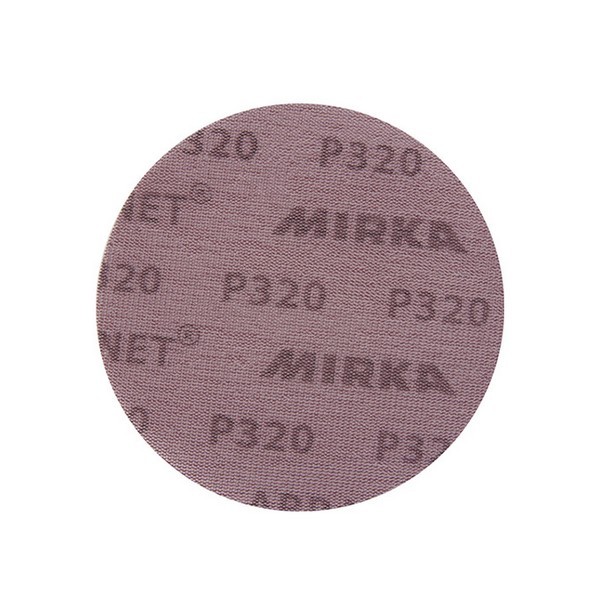 Диск шлифовальный Mirka Abranet d125 мм P320 на липучку сетчатая основа (5 шт.)