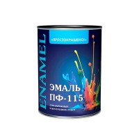 Эмаль ПФ-115 Простокрашено коричневая глянцевая 0,9 кг