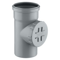 Ревизия Pro Aqua Comfort d110 мм пластиковая для внутренней канализации