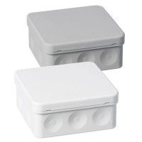 Коробка распределительная ABB 104х104х48 мм 12 вводов IP65 непрозрачная крышка безгалогенная