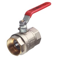 Кран шаровой латунный VALTEC Base (VT.214.N.07) 1 1/4 ВР(г) х 1 1/4 ВР(г) ручка прямой