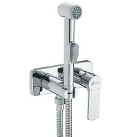 Смеситель с гигиеническим душем LEMARK GRACE LM1519C встраиваемый со скрытой частью в комплекте