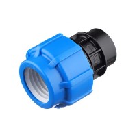 Муфта ПНД Tebo компрессионная переходная 50х1 1/2 ВР(г)