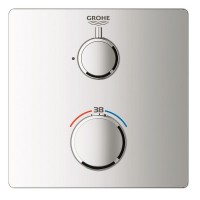 Смеситель термостат для душа GROHE Grohtherm 24078000 без встраиваемого механизма в комплекте