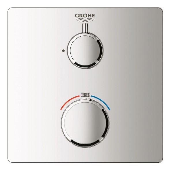 Смеситель термостат для душа GROHE Grohtherm 24078000 без встраиваемого механизма в комплекте